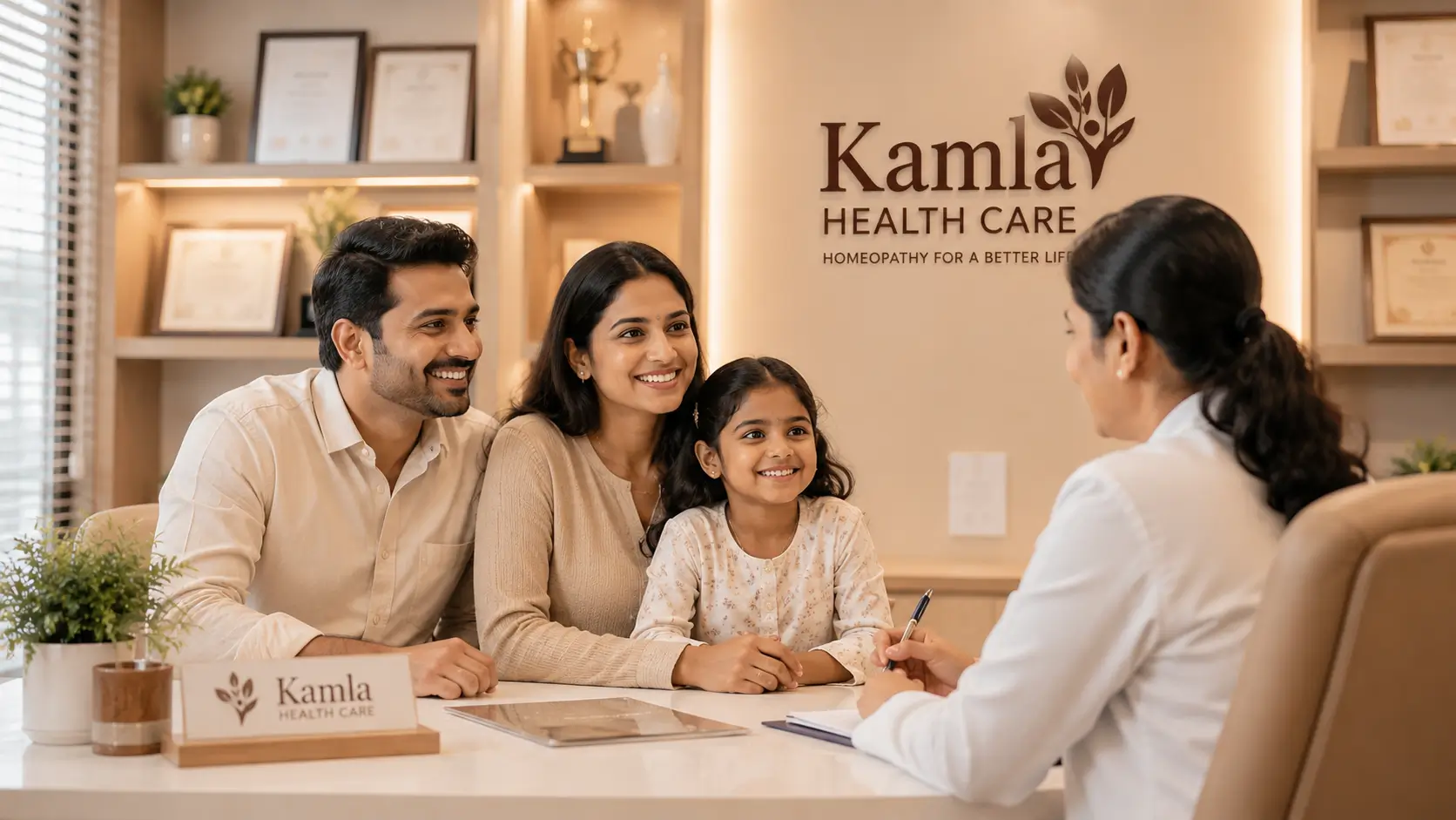 Best homeopathic doctor in Kanpur consulting patients at Kamla Health Care